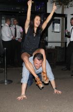 Drunken JESS IMPIAZZI Night Out at Noir in Weybridge, Surrey 05/03/2015