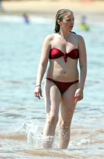 ELISABETH HARNOIS in Bikini at a Beach in 