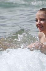 ELISABETH HARNOIS in Bikini at a Beach in 