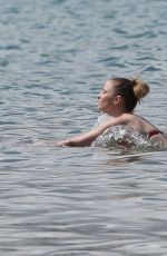 ELISABETH HARNOIS in Bikini at a Beach in 