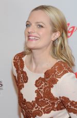 ELISABETH MOSS at Red Nose Day Charity Event in New York