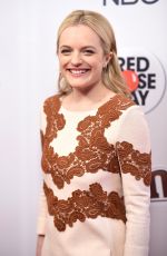 ELISABETH MOSS at Red Nose Day Charity Event in New York