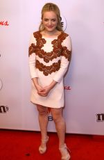 ELISABETH MOSS at Red Nose Day Charity Event in New York