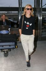 ELIZABETH BANKS Arrives at JFK Airport in New York 05/06/2015
