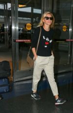 ELIZABETH BANKS Arrives at JFK Airport in New York 05/06/2015