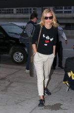 ELIZABETH BANKS Arrives at JFK Airport in New York 05/06/2015