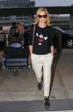 ELIZABETH BANKS Arrives at JFK Airport in New York 05/06/2015