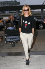 ELIZABETH BANKS Arrives at JFK Airport in New York 05/06/2015