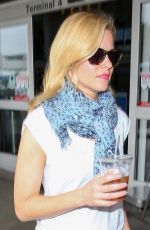 ELIZABETH BANKS at LAX Airport in Los Angeles 05/06/2015