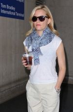 ELIZABETH BANKS at LAX Airport in Los Angeles 05/06/2015