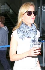 ELIZABETH BANKS at LAX Airport in Los Angeles 05/06/2015