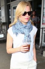 ELIZABETH BANKS at LAX Airport in Los Angeles 05/06/2015