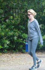ELIZABETH BANKS Out Hiking in Los Angeles 05/07/2015