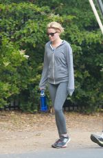 ELIZABETH BANKS Out Hiking in Los Angeles 05/07/2015