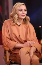 ELIZABETH OLSEN at Good Morning America in New York 05/01/2015