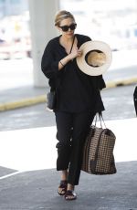 ELIZABETH OLSEN at JFK Airport in New York 04/29/2015