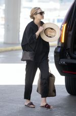 ELIZABETH OLSEN at JFK Airport in New York 04/29/2015