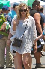 ELIZABETH OLSEN Leaves Farmer