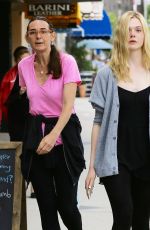 ELLE FANNING Out and About in Studio City 05/22/2015