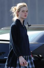 ELLE FANNING Out Shopping in Los Angeles 05/21/2015
