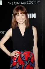 ELLIE KEMPER at The D Train Premiere in New York