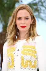 EMILY BLUNT at Scario Photocall in Cannes