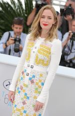 EMILY BLUNT at Scario Photocall in Cannes