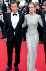 EMILY BLUNT at Sicario Premiere at Cannes Film Festival