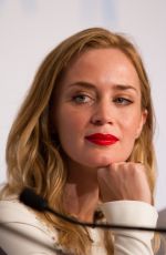 EMILY BLUNT at Sicario Press Conference at Cannes Film Festival
