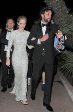 EMILY BLUNT Leaves Sicario Party in Cannes