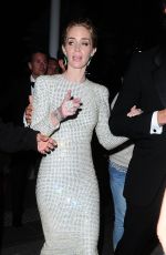 EMILY BLUNT Leaves Sicario Party in Cannes