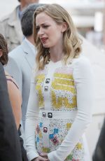 EMILY BLUNT Out and About in Cannes 05/19/2015