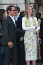 EMILY BLUNT Out and About in Cannes 05/19/2015