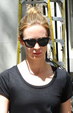 EMILY BLUNT Out in New York 05/04/2015