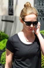 EMILY BLUNT Out in New York 05/04/2015