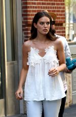 EMILY DIDONATO on the Set of Maybelline Commercial in New York 05/11/2015