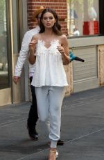EMILY DIDONATO on the Set of Maybelline Commercial in New York 05/11/2015