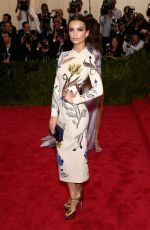 EMILY RATAJKOWSKI at MET Gala 2015 in New York