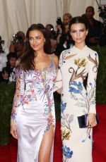 EMILY RATAJKOWSKI at MET Gala 2015 in New York