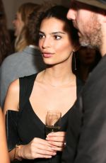 EMILY RATAJKOWSKI at New York Edition and W Art Premiere in New York
