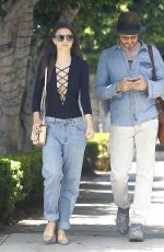 EMILY RATAJKOWSKI Out and About in Los Angeles 04/30/2015