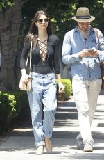 EMILY RATAJKOWSKI Out and About in Los Angeles 04/30/2015