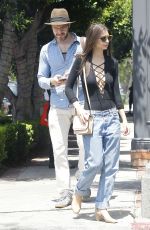 EMILY RATAJKOWSKI Out and About in Los Angeles 04/30/2015