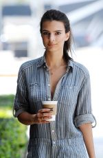 EMILY RATAJKOWSKI Out and About in Los Angeles 05/29/2015