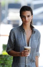 EMILY RATAJKOWSKI Out and About in Los Angeles 05/29/2015