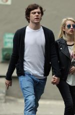 EMMA ROBERTS and Evan Peters Out for Coffee in New York 05/06/2015