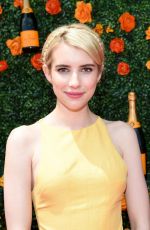 EMMA ROBERTS at 2015 Veuve Clicquot Polo Classic in New Jersey