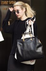 EMMA ROBERTS Leaves Her Hotel in New York 05/15/2015