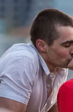 EMMA ROBERTS on the Set of Nerve 01/05/2015