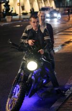EMMA ROBERTS on the Set of Nerve in New York 05/20/2015